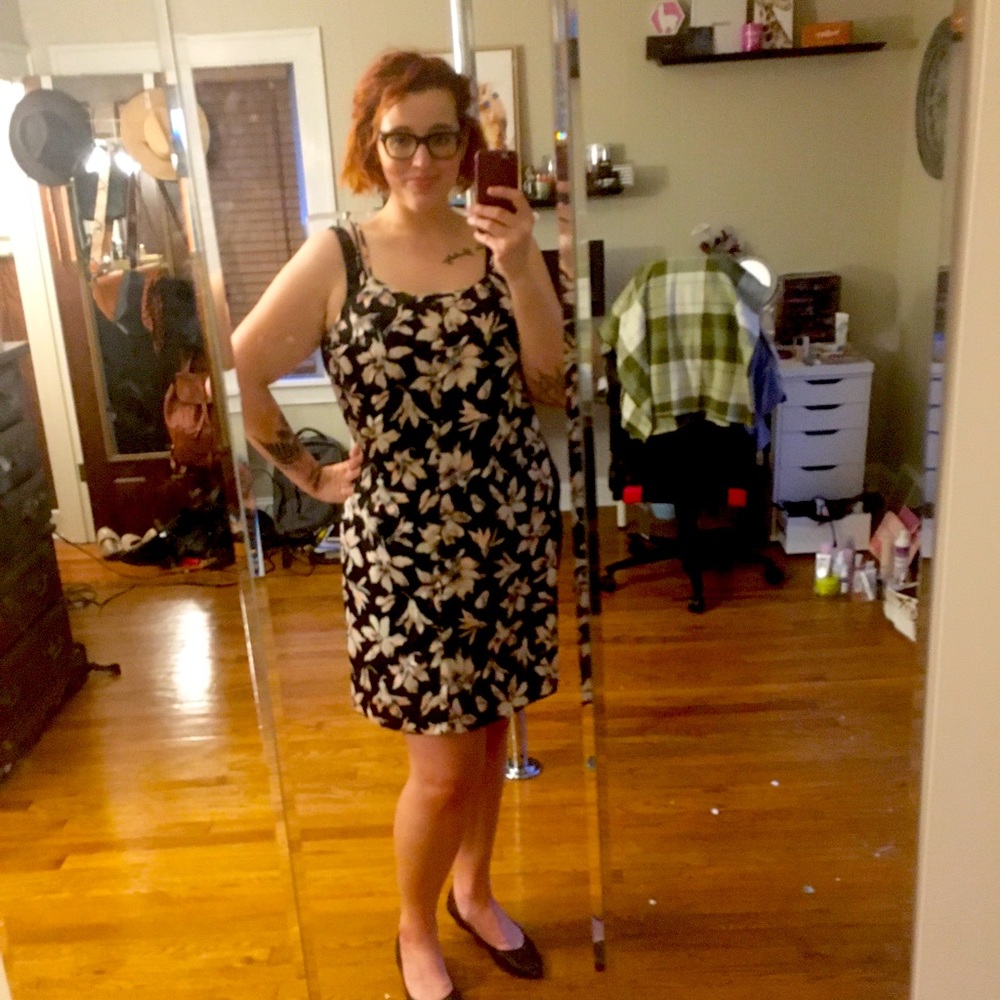 NWOT Madewell Silk Button Front Summer Dress